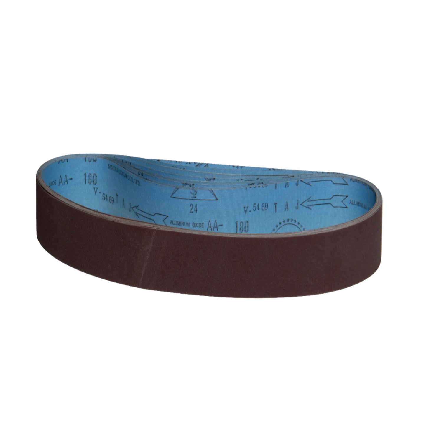 10 pack - 1-1/2" x 30" Super Flexible Backed Aluminum Oxide Belts (Best for: Contour)