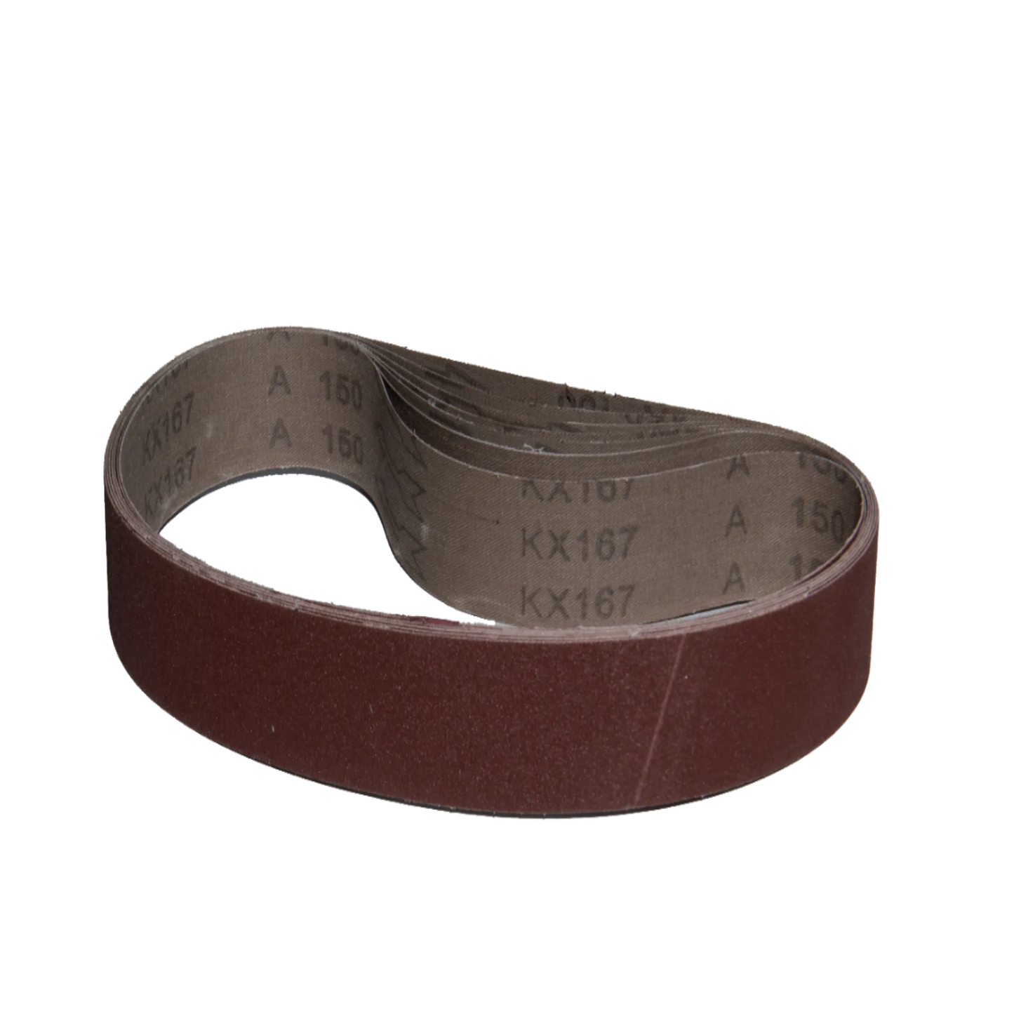 10 pack - 1-1/2" x 30" Economy Aluminum Oxide Belts (Best for: Wood)