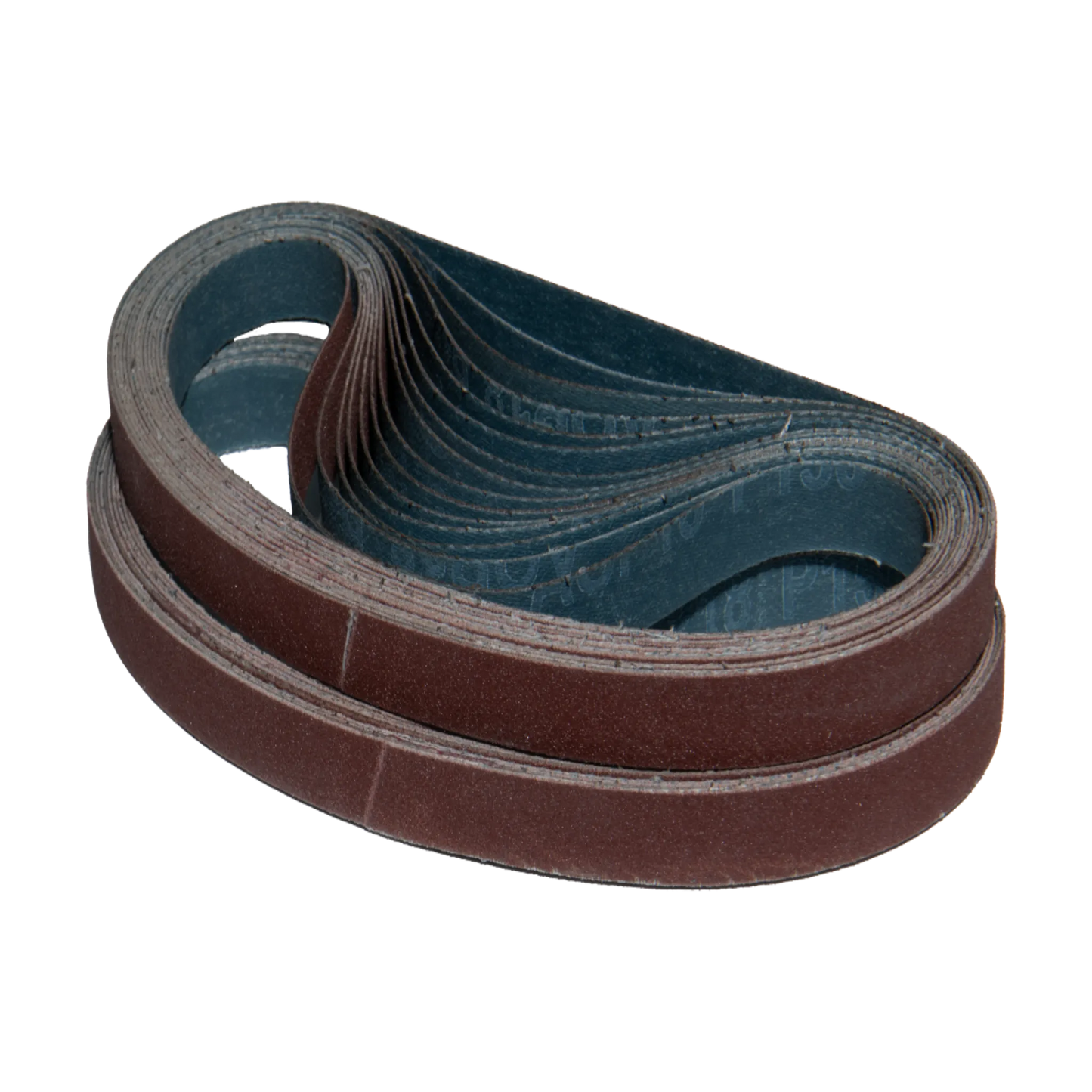25 pack - 1/2" x 18" Polyester Backed Aluminum Oxide Belts (Best for: Wet Applications)