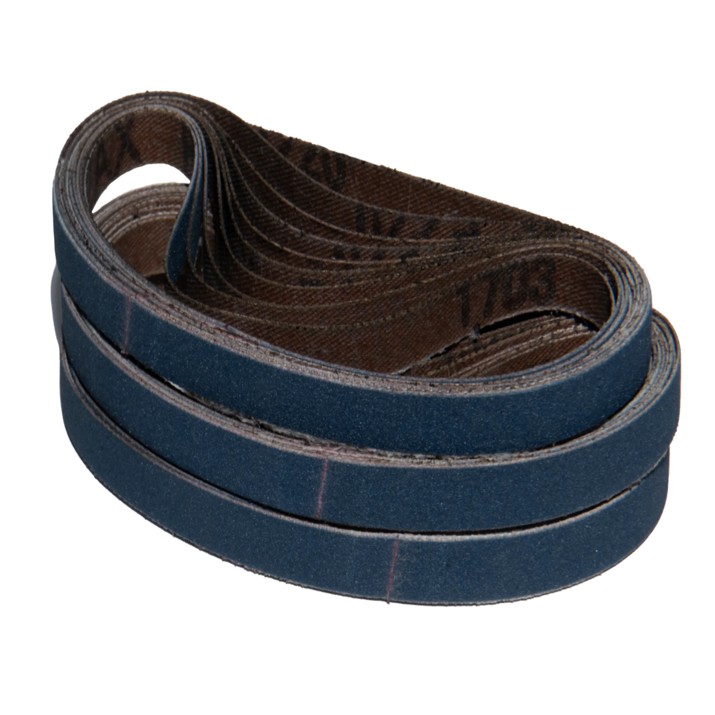 25 pack - 3/8" x 13" Standard Zirconia Belts (Best for: Ferrous Metals)