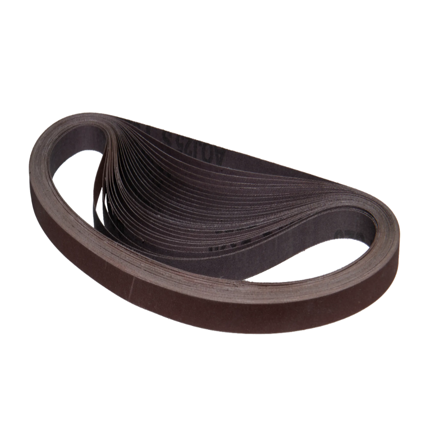 25 pack - 1/2" x 24" Flexible Backed Aluminum Oxide Belts (Best for: Contour)