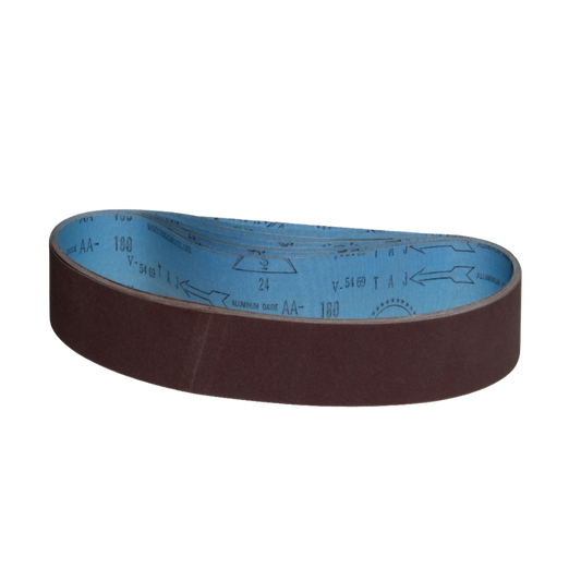 10 pack - 1-1/2" x 30" Super Flexible Backed Aluminum Oxide Belts (Best for: Contour)