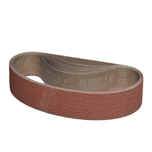 10 pack - 1-1/2" x 30" Standard Ceramic Belts (Best for: Hard Metals)