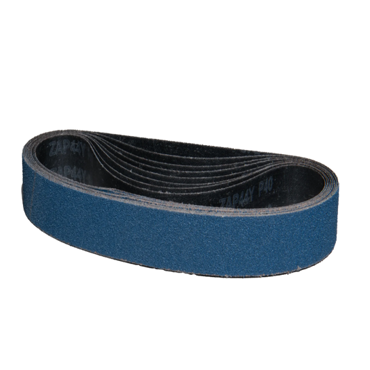 10 pack - 1-1/2" x 30" Premium Zirconia Belts (Best for: Ferrous Metals)
