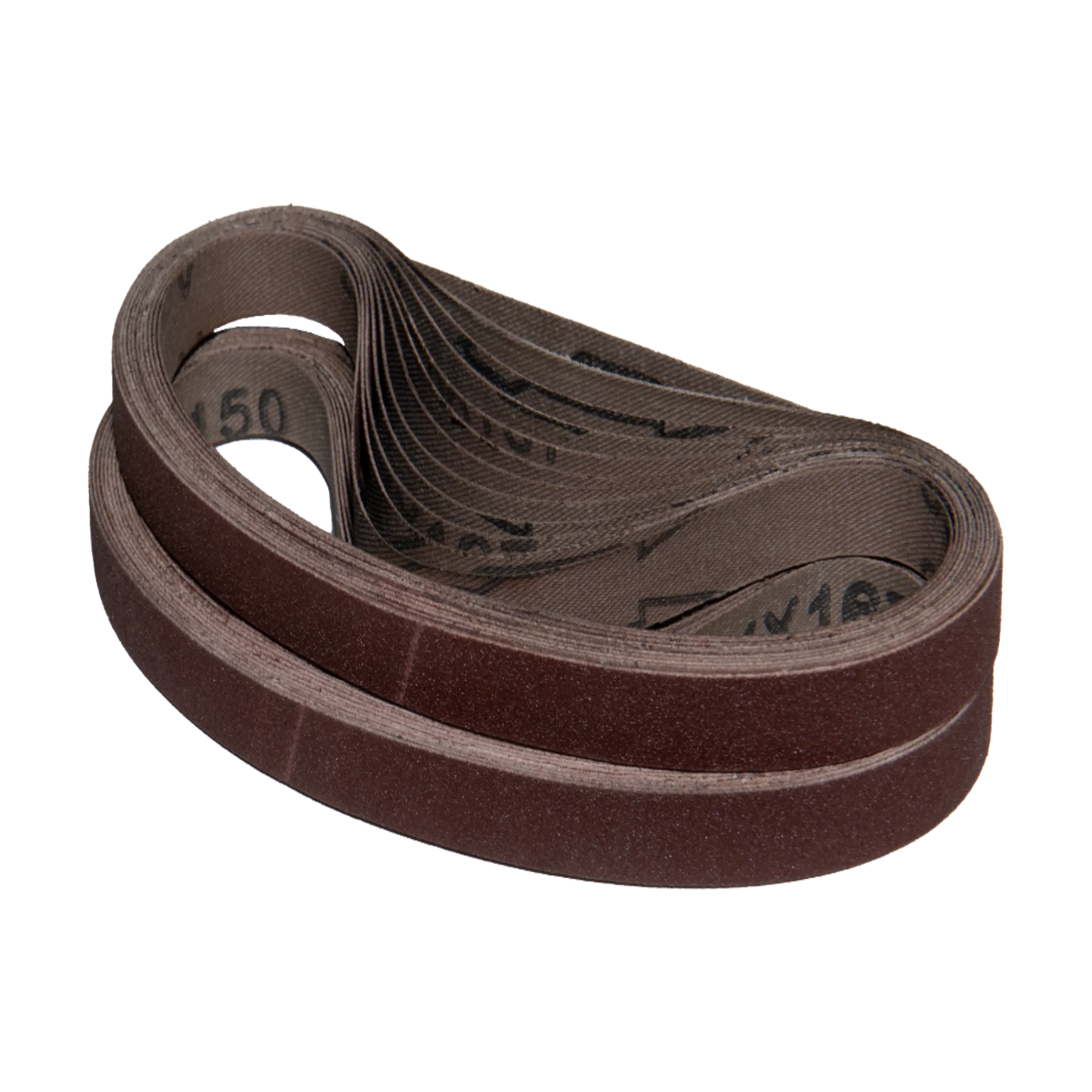 25 pack - 1/2" x 18" Economy Aluminum Oxide Belts (Best for: Wood)