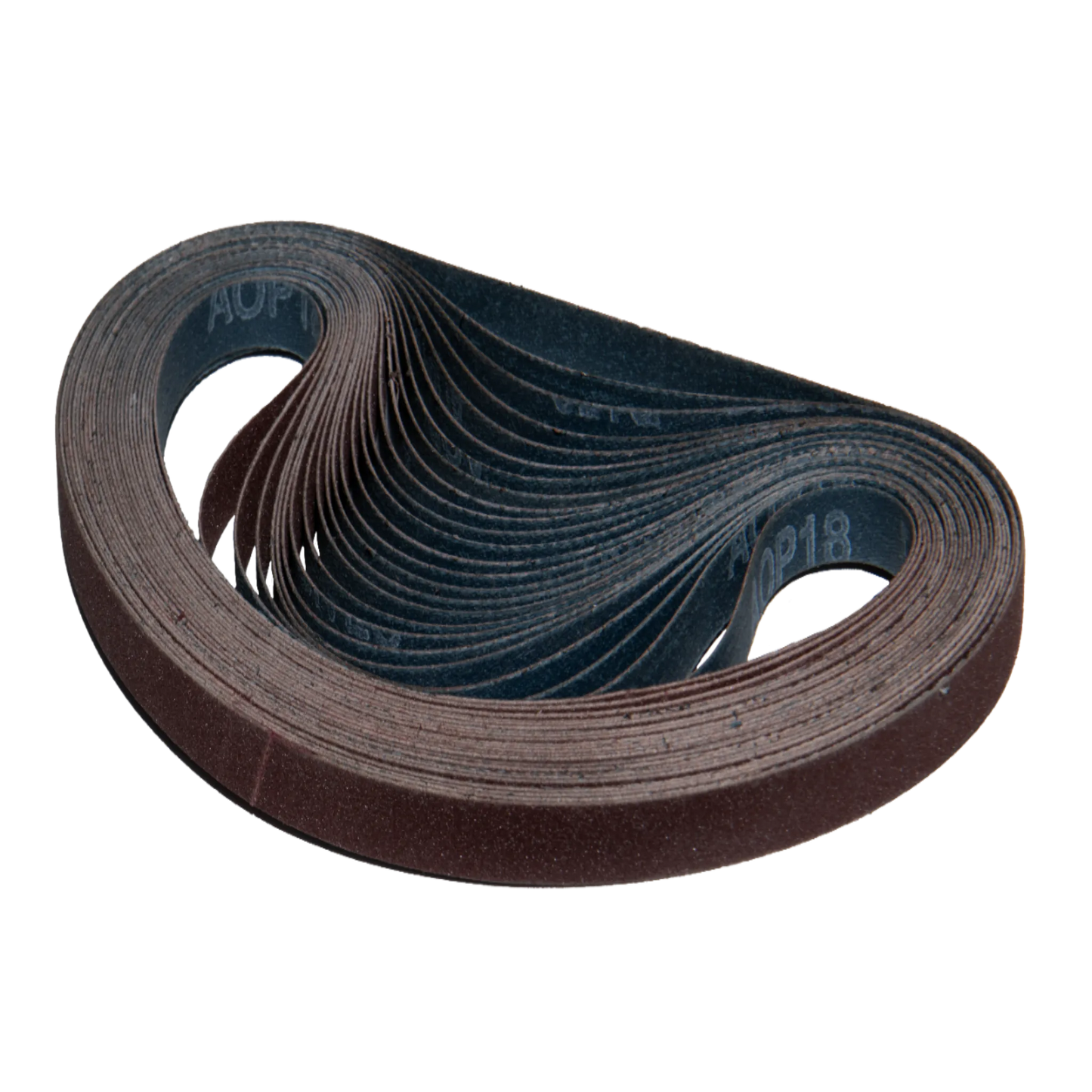 25 pack - 1/2" x 24" Polyester Backed Aluminum Oxide Belts (Best for: Wet Applications)