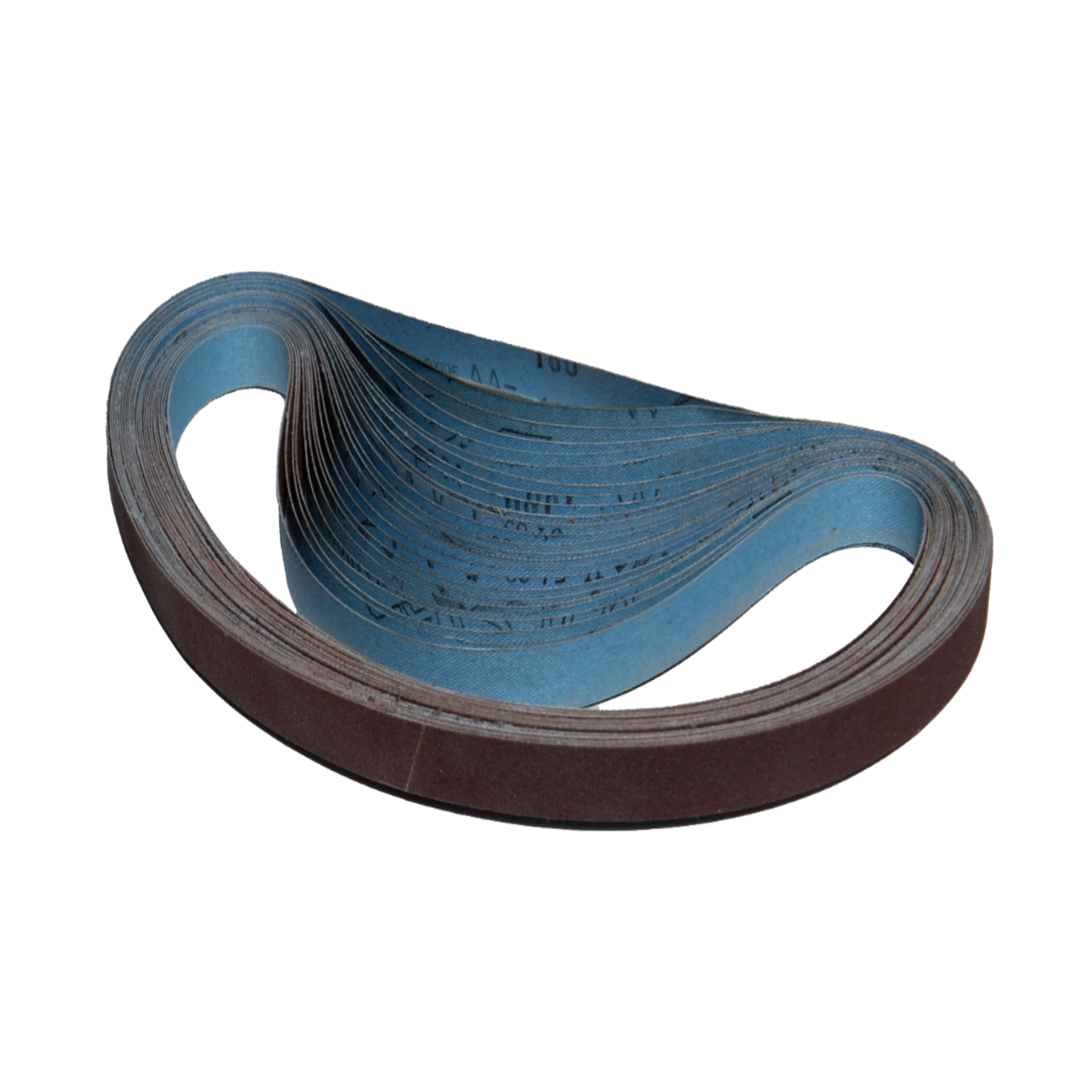 25 pack - 1/2" x 24" Super Flexible Backed Aluminum Oxide Belts (Best for: Contour)