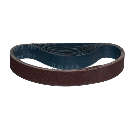 10 pack - 1" x 30" Polyester Backed Aluminum Oxide Belts (Best for: Wet Applications)