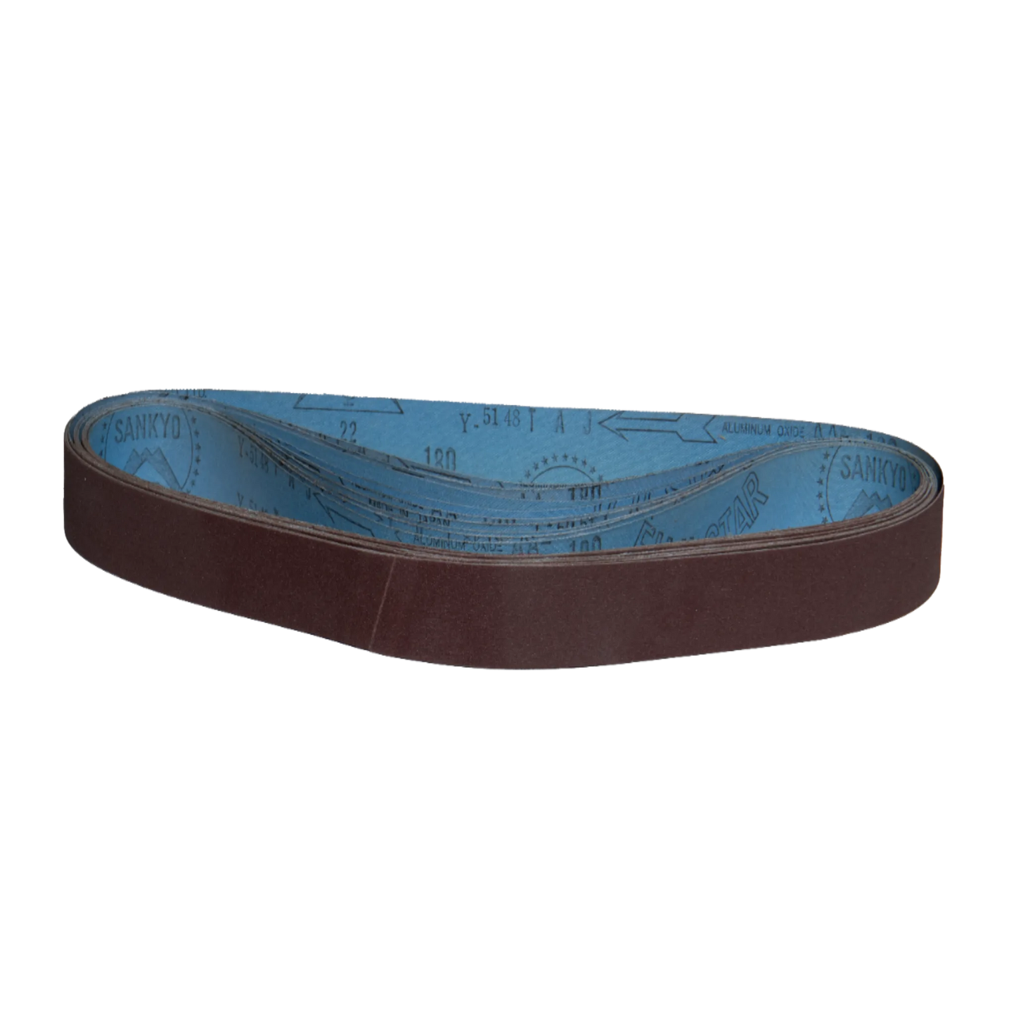 10 pack - 1" x 30" Super Flexible Backed Aluminum Oxide Belts (Best for: Contour)