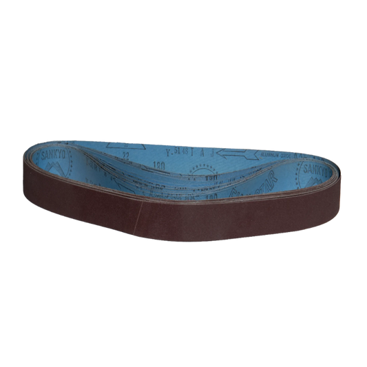 10 pack - 1" x 30" Super Flexible Backed Aluminum Oxide Belts (Best for: Contour)