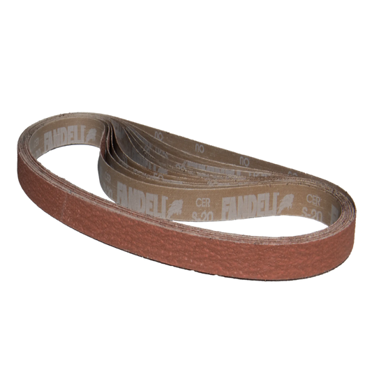 10 pack - 1" x 42" Standard Ceramic Belts (Best for: Hard Metals)