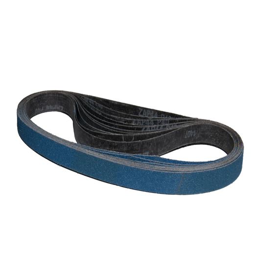 10 pack - 1" x 42" Premium Zirconia Belts (Best for: Ferrous Metals)