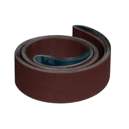 5 pack - 2" x 132" Polyester Backed Aluminum Oxide Belts (Best for: Wet Applications)