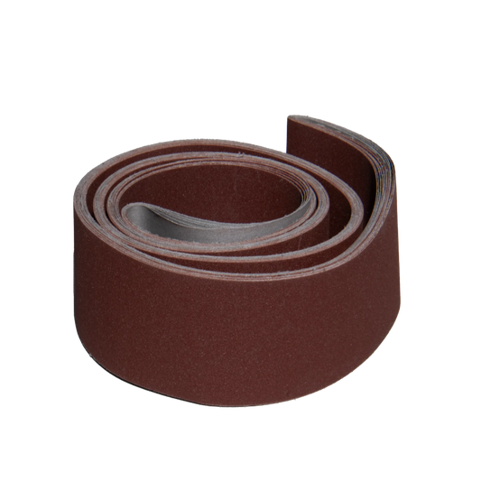 5 pack - 2" x 132" Flexible Backed Aluminum Oxide Belts (Best for: Contour)