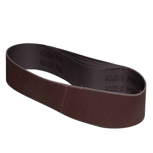5 pack - 2" x 36" Flexible Backed Aluminum Oxide Belts (Best for: Contour)