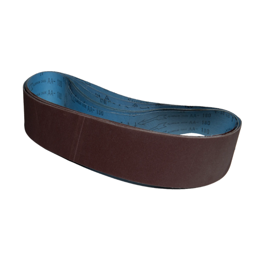 5 pack - 2" x 36" Super Flexible Backed Aluminum Oxide Belts (Best for: Contour)