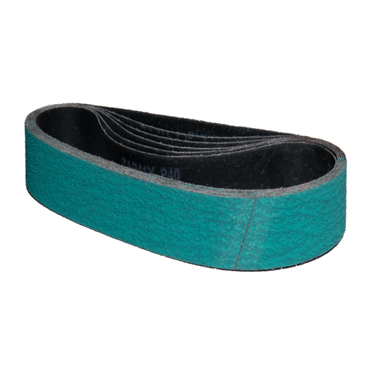 5 pack - 2" x 36" Grinding Aid Zirconia Belts (Best for: Aggressive Applications)