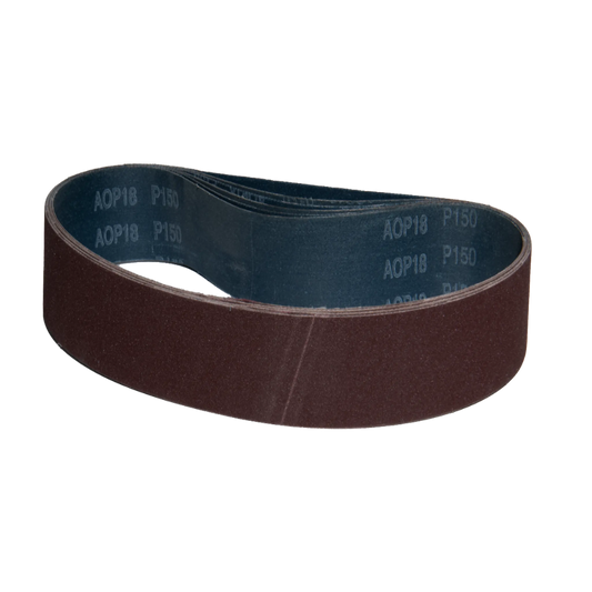 5 pack - 2" x 36" Polyester Backed Aluminum Oxide Belts (Best for: Wet Applications)