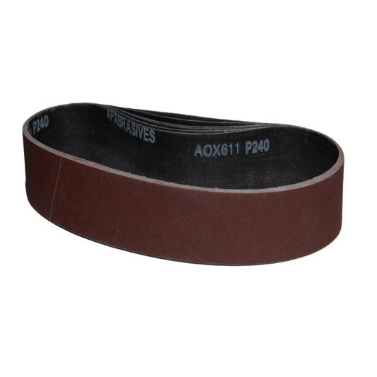 5 pack - 2" x 36" Standard Aluminum Oxide Belts (Best for: Non-Ferrous Metals)