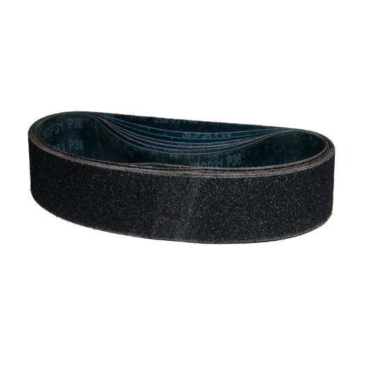 5 pack - 2" x 36" Silicon Carbide Belts (Best for: Glass, Stone, Composite)