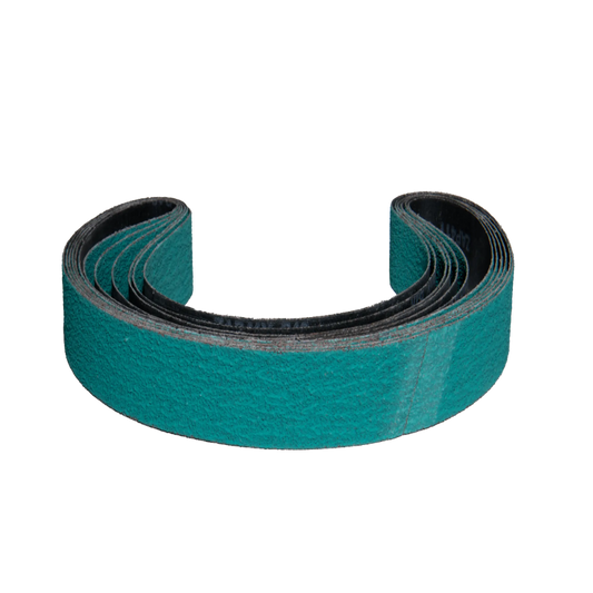 5 pack - 2" x 60" Grinding Aid Zirconia Belts (Best for: Aggressive Applications)