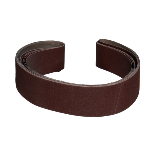 5 pack - 2" x 72" Economy Aluminum Oxide Belts (Best for: Wood)