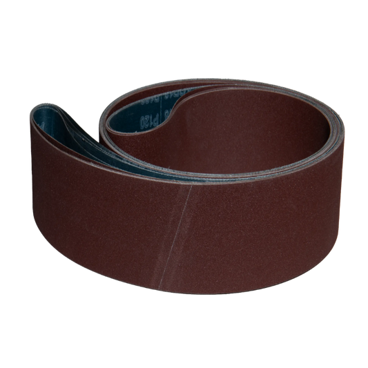 5 pack - 3" x 132" Polyester Backed Aluminum Oxide Belts (Best for: Wet Applications)