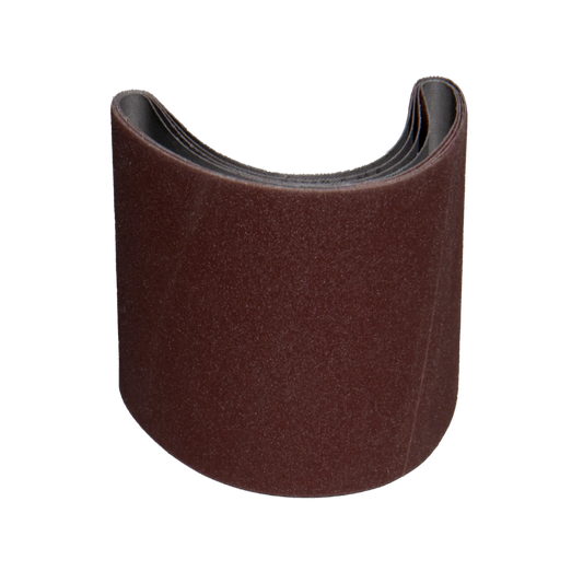 5 pack - 3" x 18" Flexible Backed Aluminum Oxide Belts (Best for: Contour)