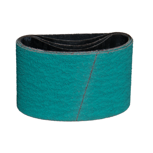 5 pack - 3" x 18" Grinding Aid Zirconia Belts (Best for: Aggressive Applications)
