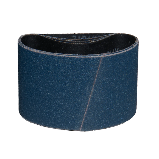 5 pack - 3" x 18" Premium Zirconia Belts (Best for: Ferrous Metals)