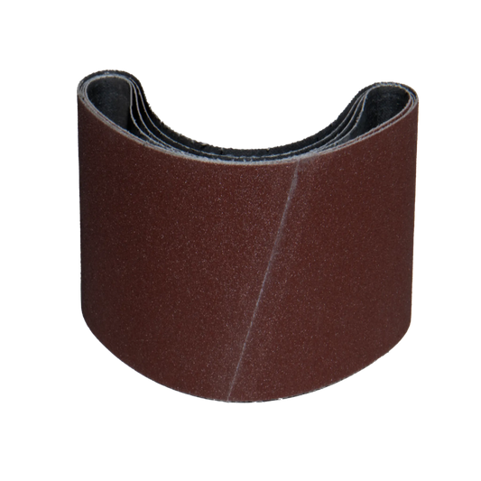 5 pack - 3" x 21" Standard Aluminum Oxide Belts (Best for: Non-Ferrous Metals)