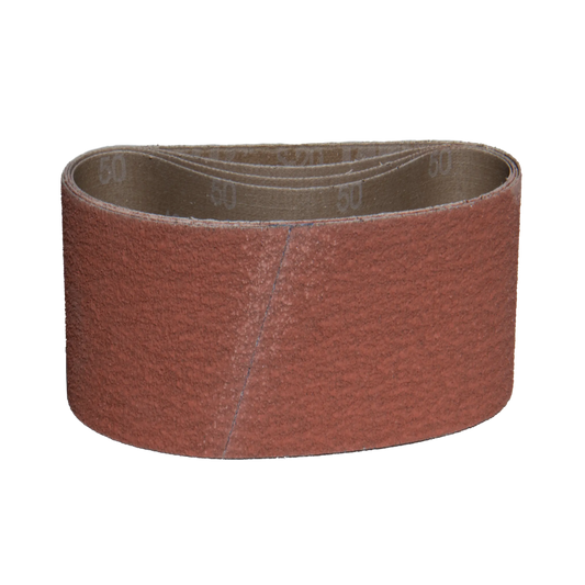 5 pack - 3" x 21" Standard Ceramic Belts (Best for: Hard Metals)