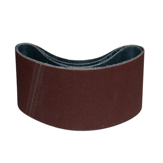 5 pack - 3" x 24" Polyester Backed Aluminum Oxide Belts (Best for: Wet Applications)