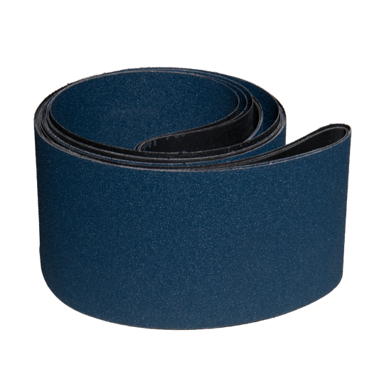 2 pack - 4" x 132" Premium Zirconia Belts (Best for: Ferrous Metals)