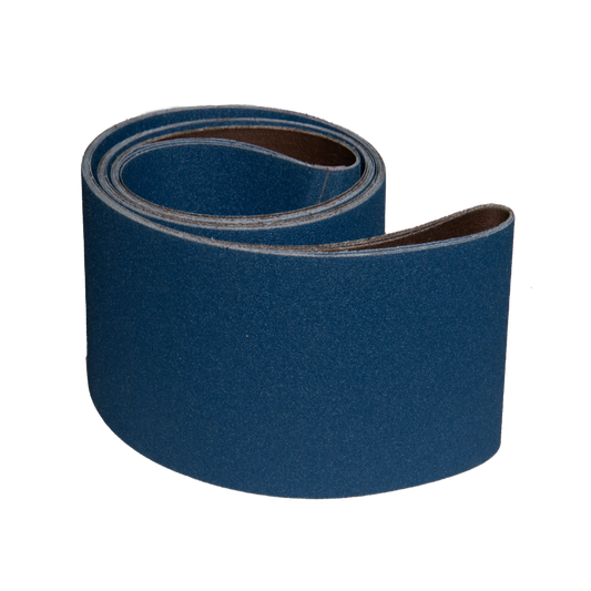 2 pack - 4" x 132" Standard Zirconia Belts (Best for: Ferrous Metals)