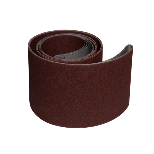 2 pack - 4" x 132" Flexible Backed Aluminum Oxide Belts (Best for: Contour)