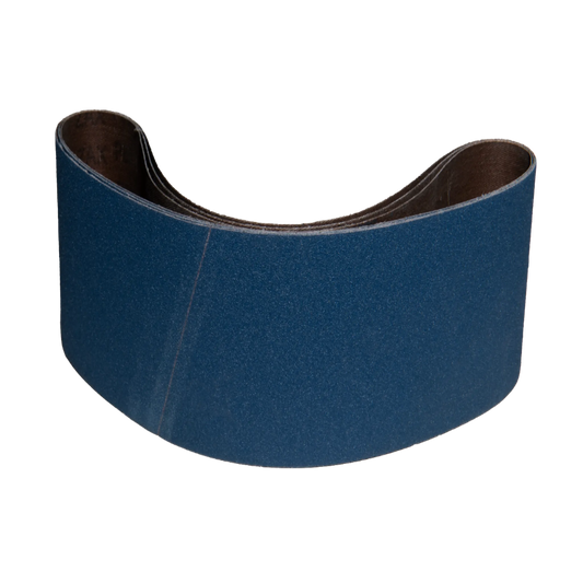 2 pack - 4" x 36" Standard Zirconia Belts (Best for: Ferrous Metals)
