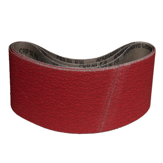 2 pack - 4" x 36" Premium Ceramic Belts (Best for: Exotic Metals)
