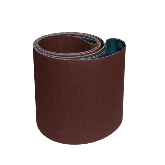 6" x 186" Polyester Backed Aluminum Oxide Belts (Best for: Wet Applications)