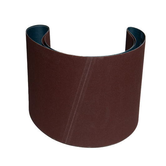 6" x 48" Polyester Backed Aluminum Oxide Belts (Best for: Wet Applications)