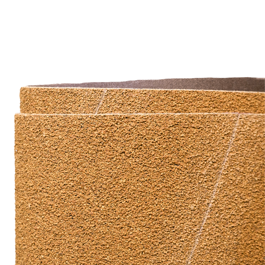 2 pack - 4" x 132" Cork Sanding Belts (Best for: Polishing & Finishing)